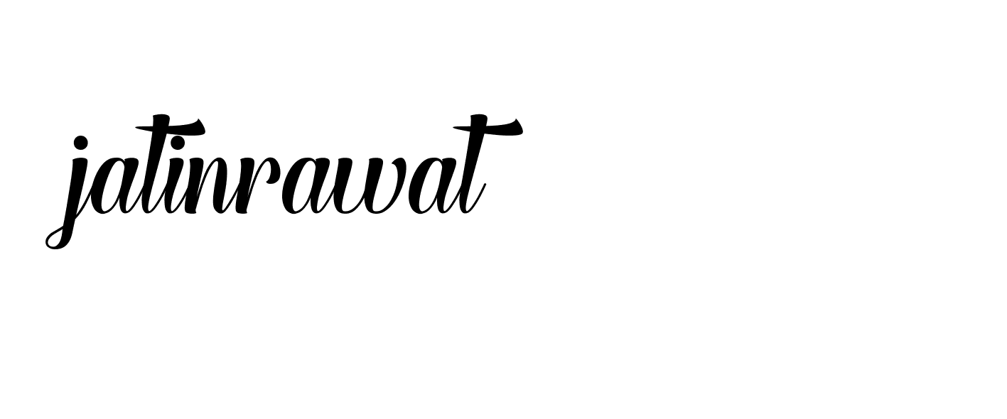 Signature of jatinrawat