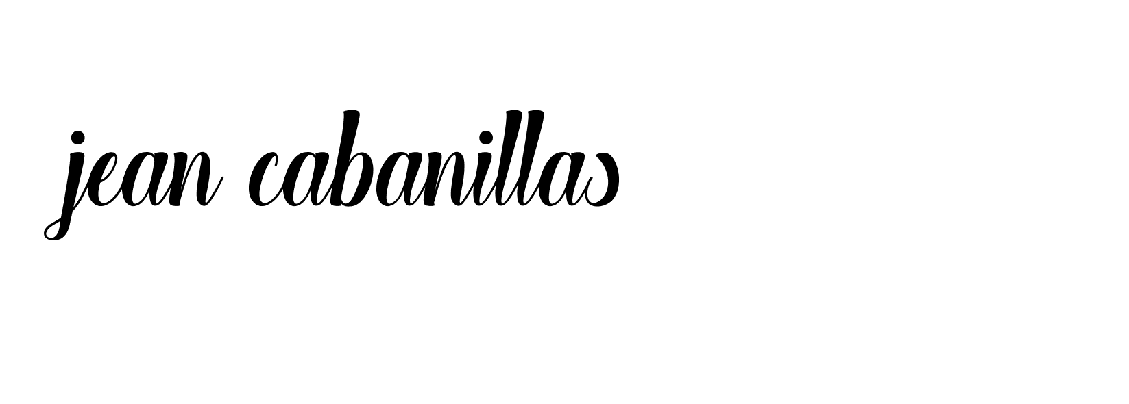 Signature of jean-cabanillas