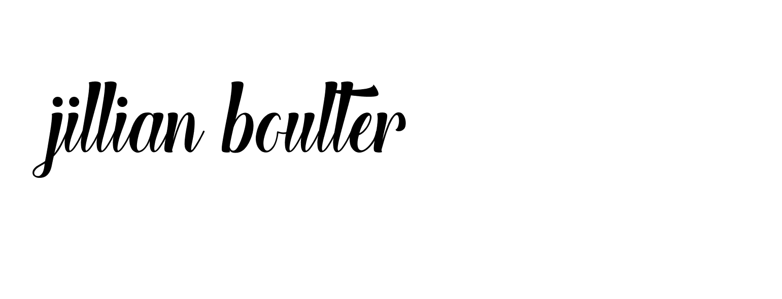 Signature of jillian-boulter