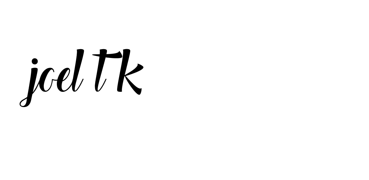 Signature of joel-t-k