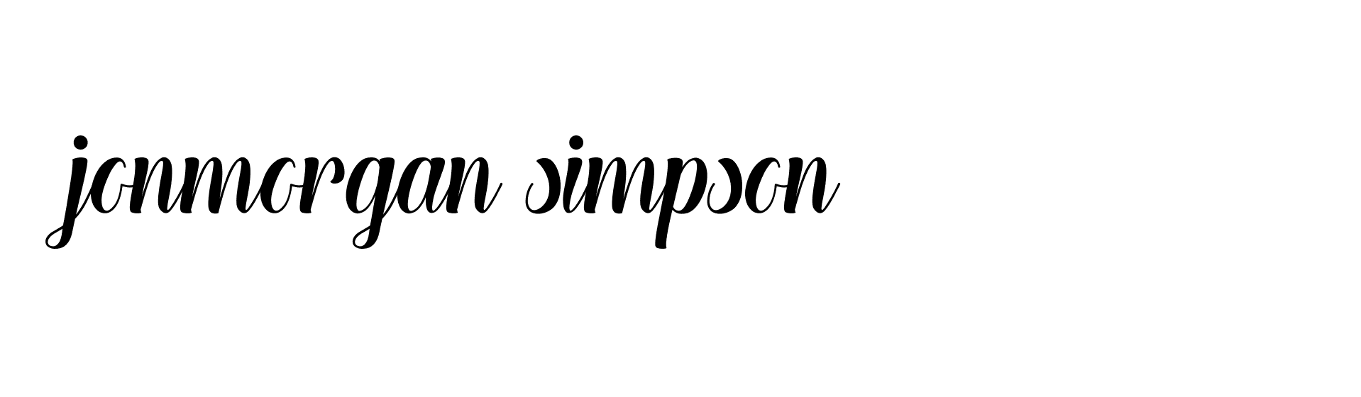 Signature of jonmorgan-simpson