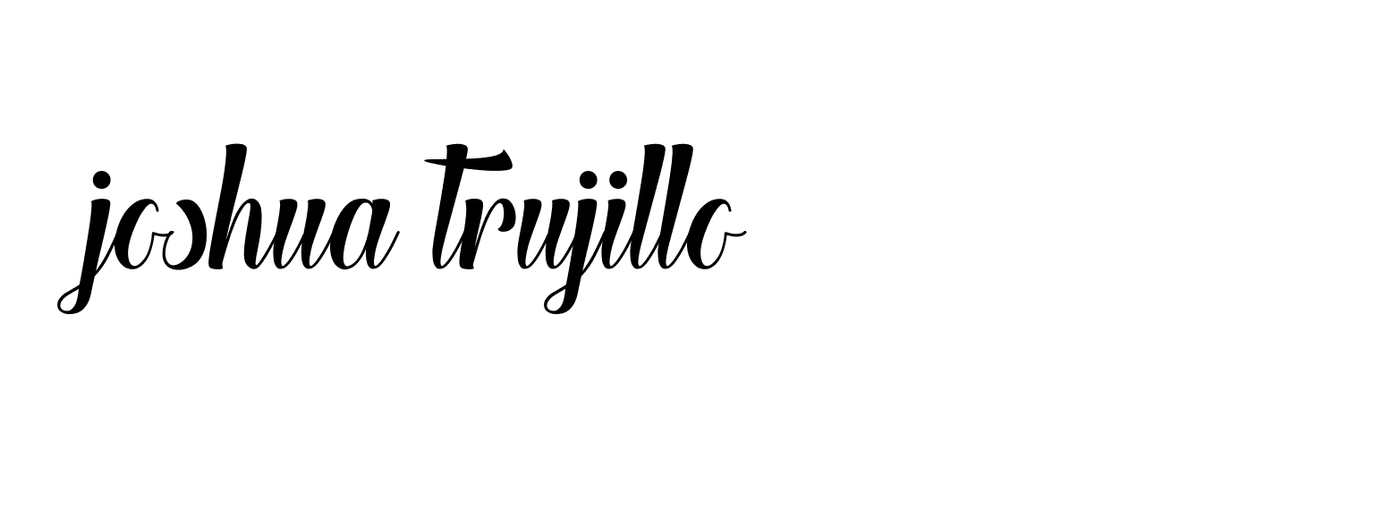 Signature of joshua-trujillo