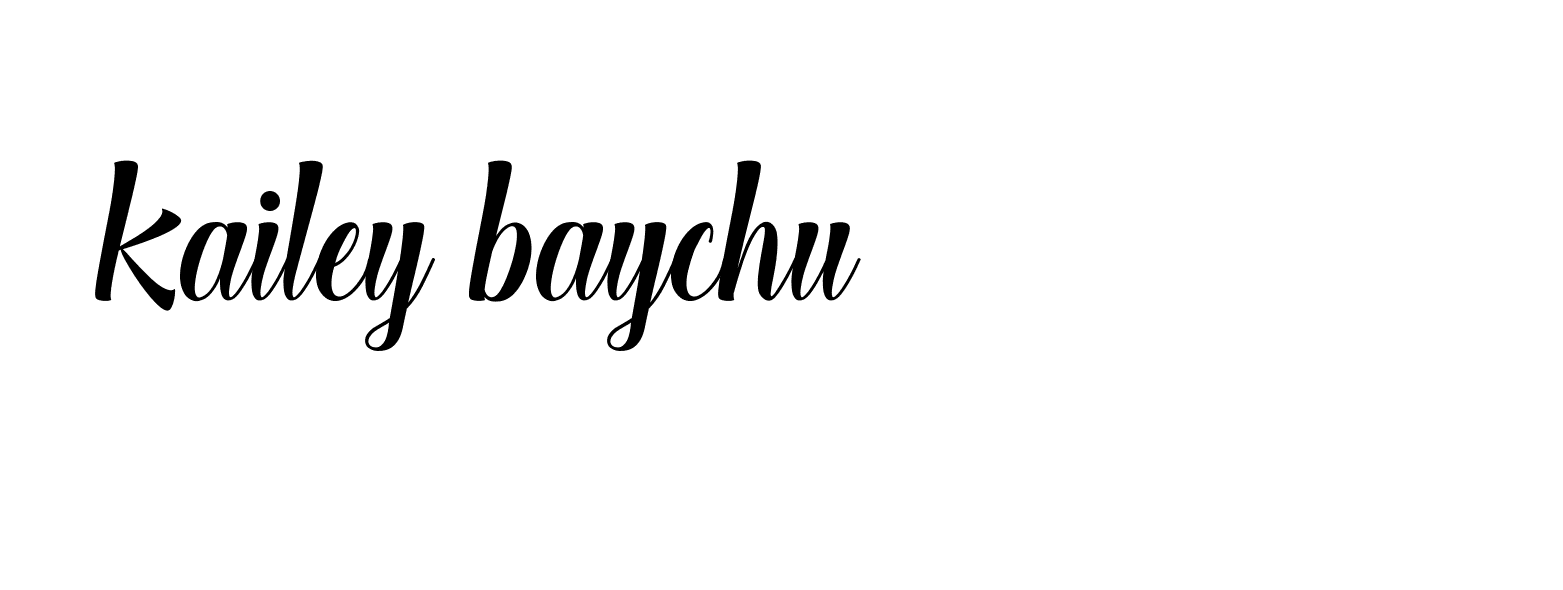 Signature of kailey-baychu