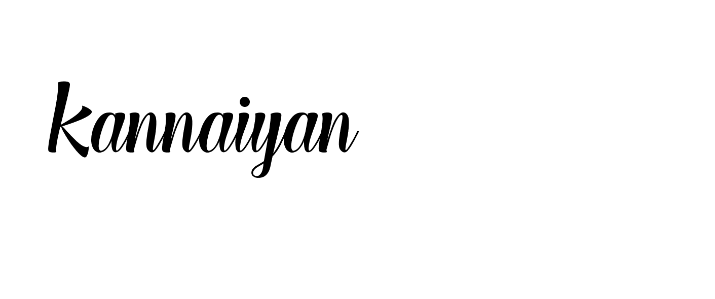 Signature of kannaiyan