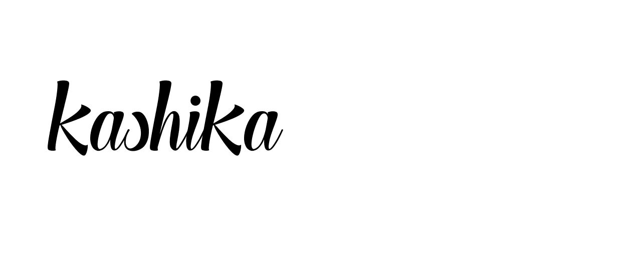 Signature of kashika