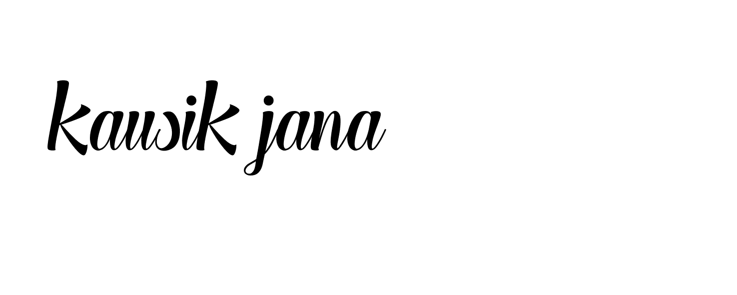 Signature of kausik-jana