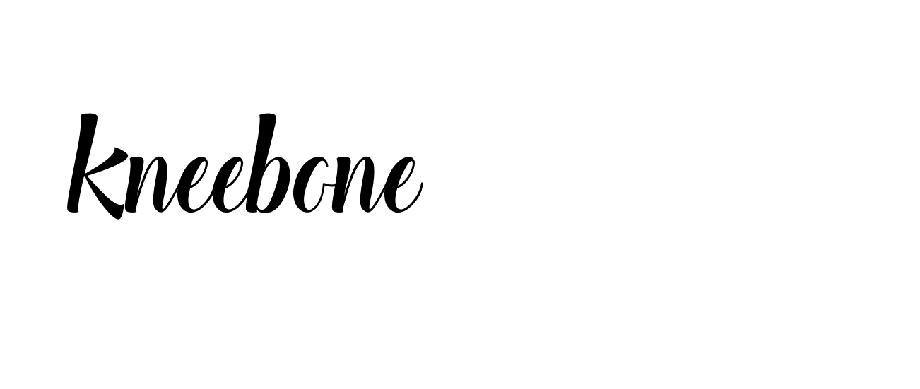 Signature of kneebone