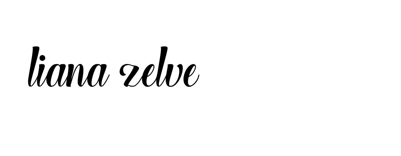 Signature of liana-zelve