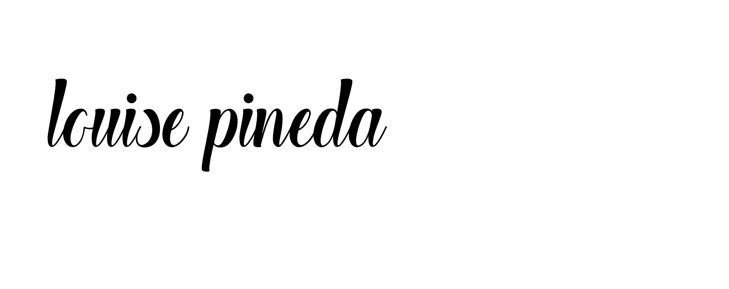 Signature of louise-pineda