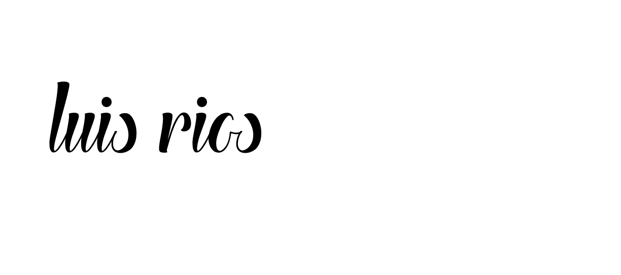 Signature of luis-rios