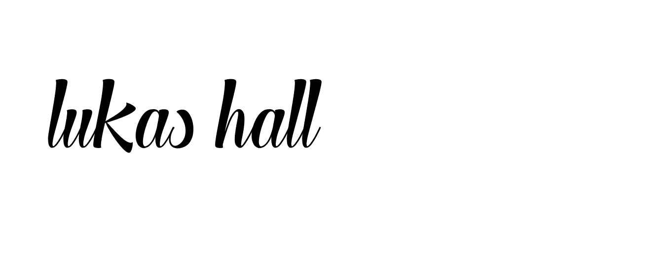 Signature of lukas-hall