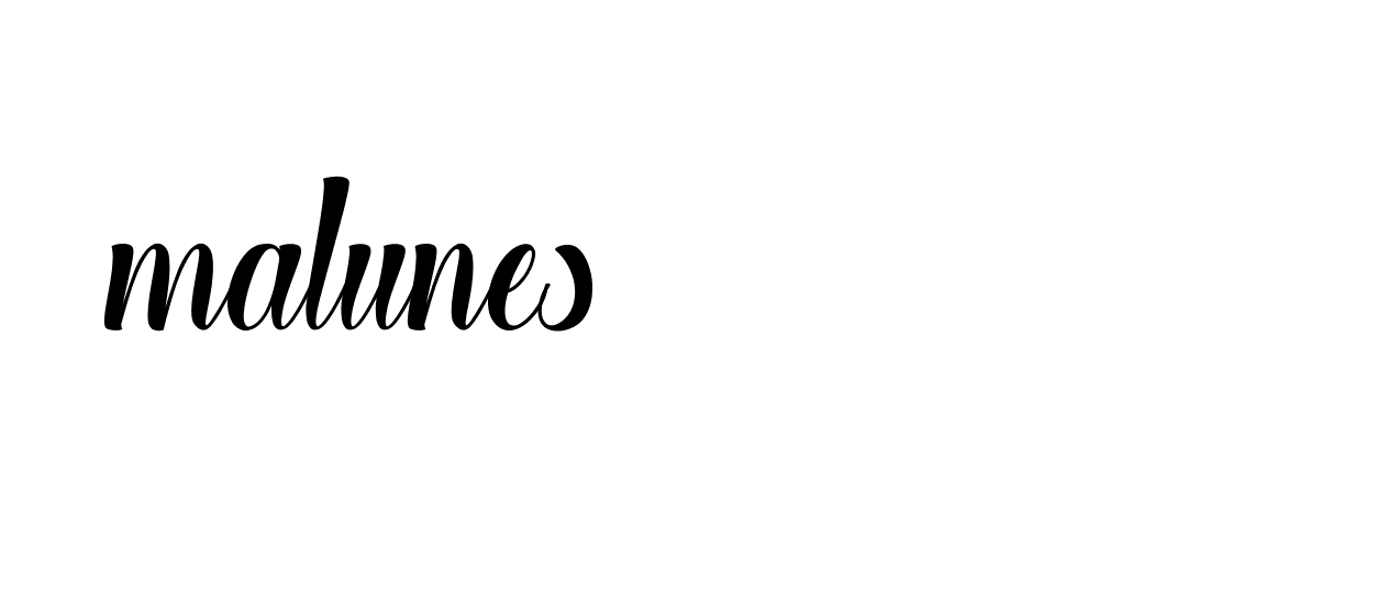 Signature of malunes