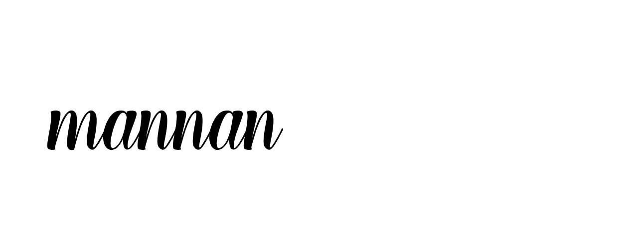 Signature of mannan