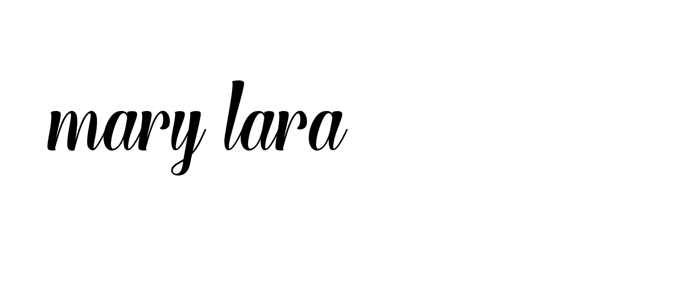 Signature of mary-lara