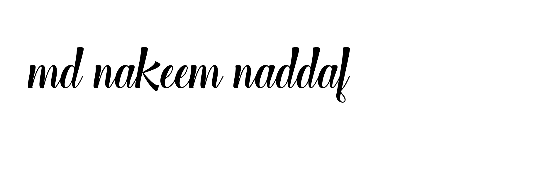 Signature of md-nakeem-naddaf