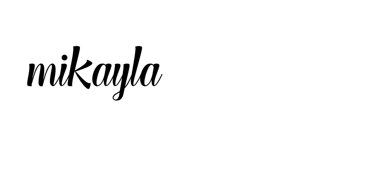 Signature of mikayla-