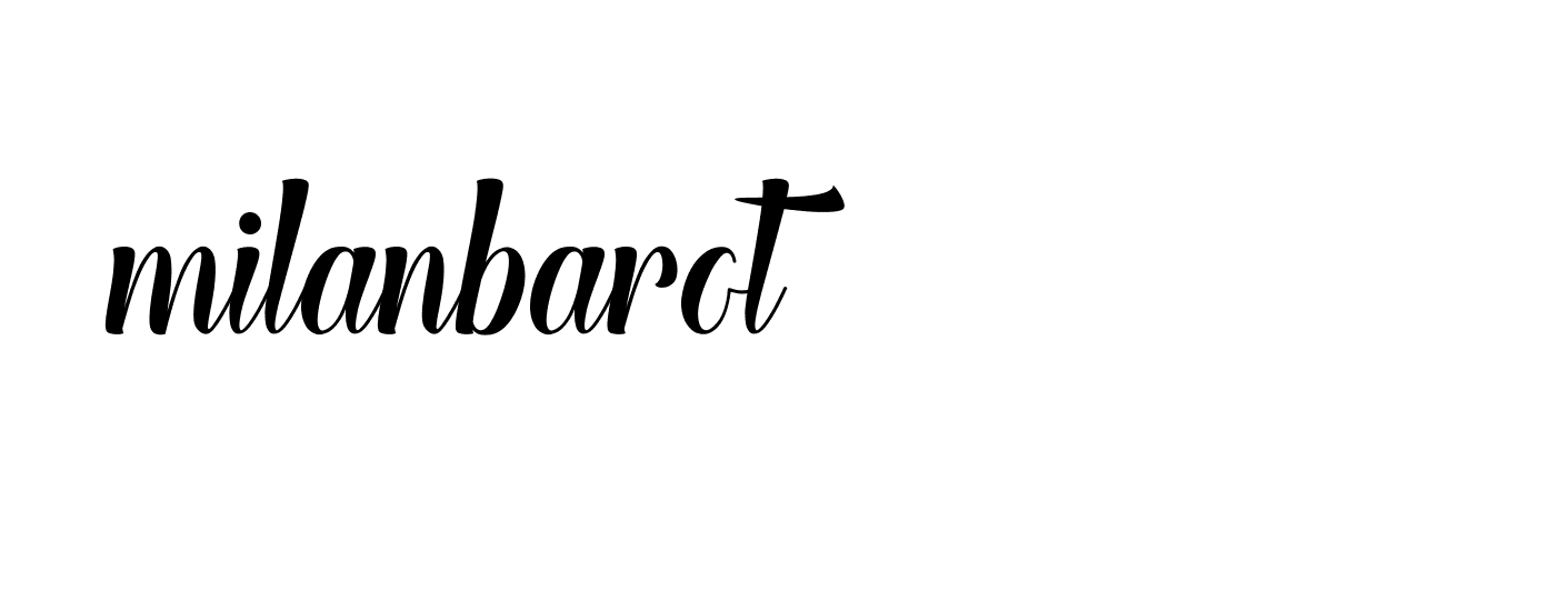 Signature of milanbarot