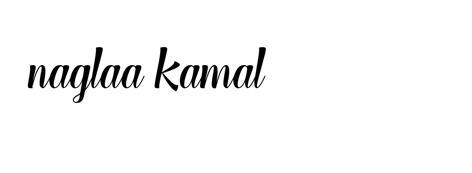 Signature of naglaa-kamal