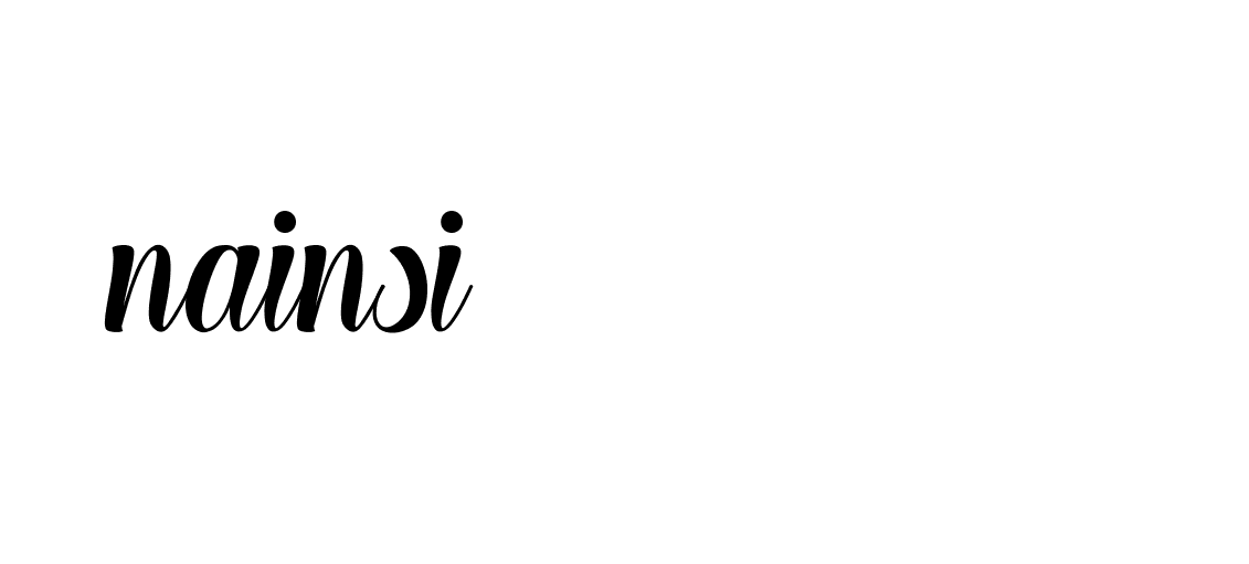 Signature of nainsi