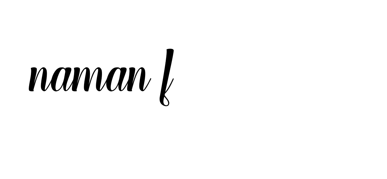 Signature of naman-f