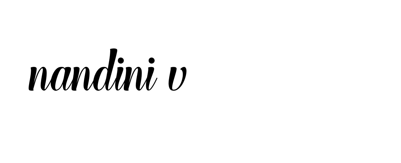 Signature of nandini-v