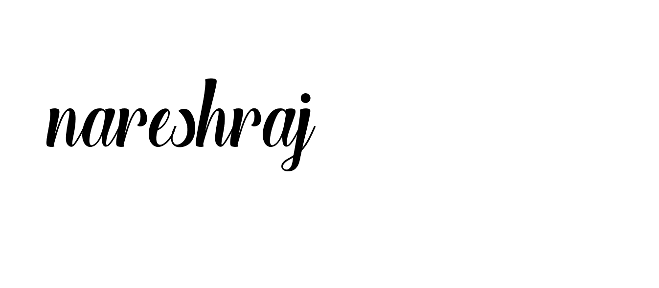 Signature of nareshraj