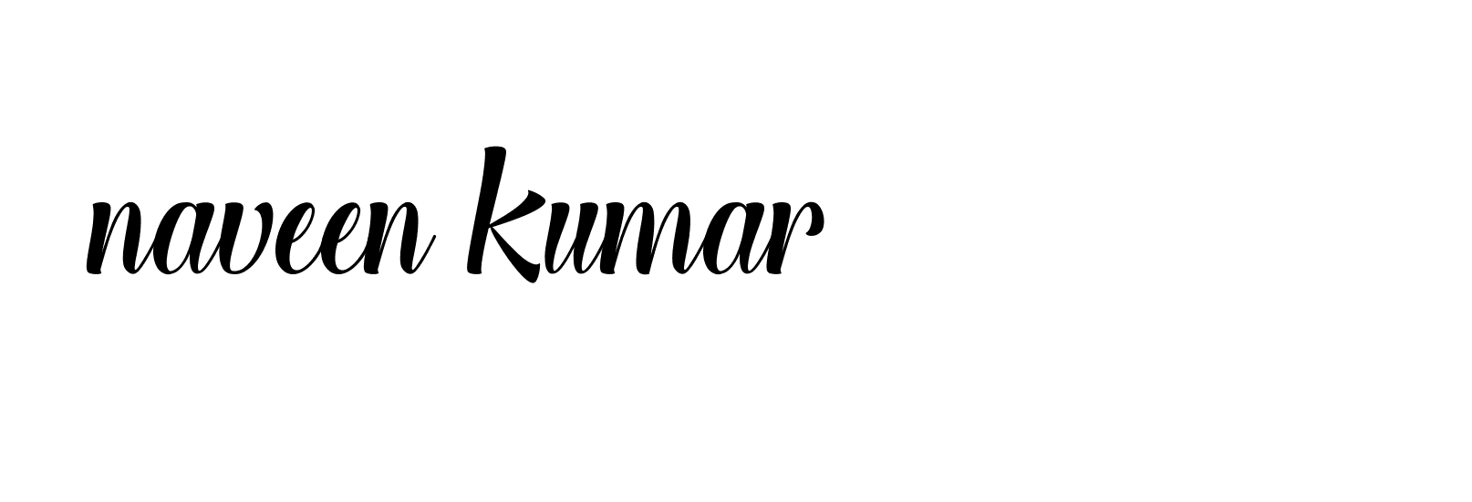 Signature of naveen-kumar