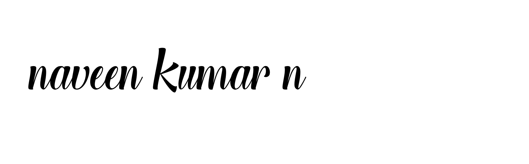 Signature of naveen-kumar-n-