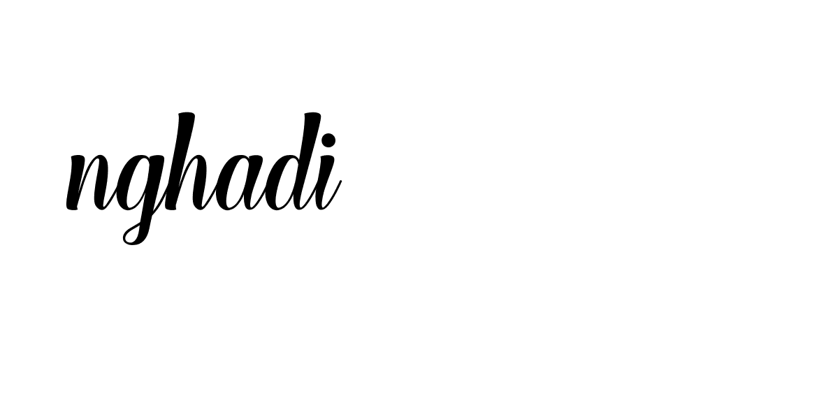 Signature of nghadi