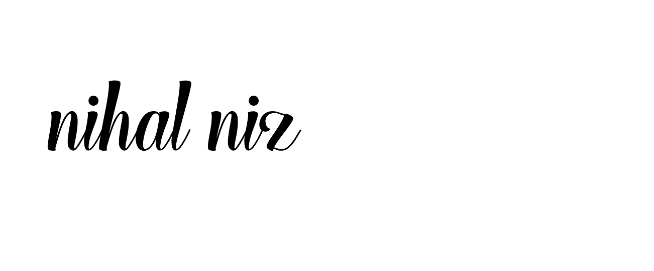 Signature of nihal-niz