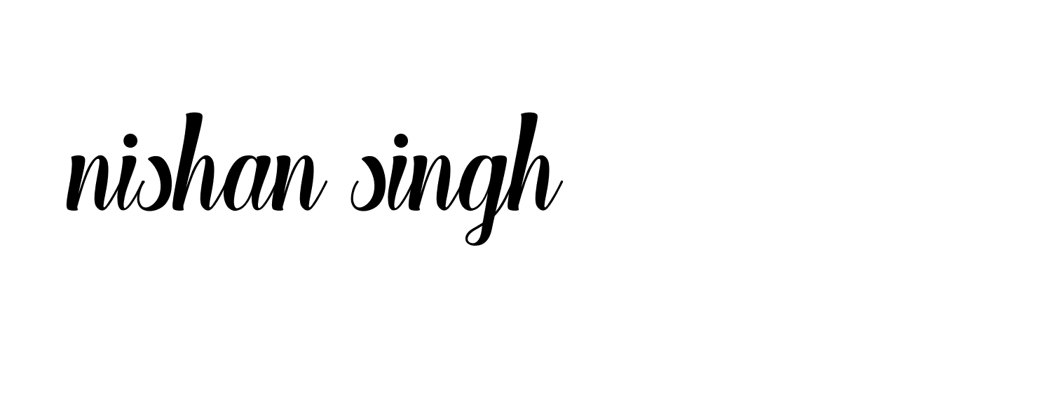 Signature of nishan-singh