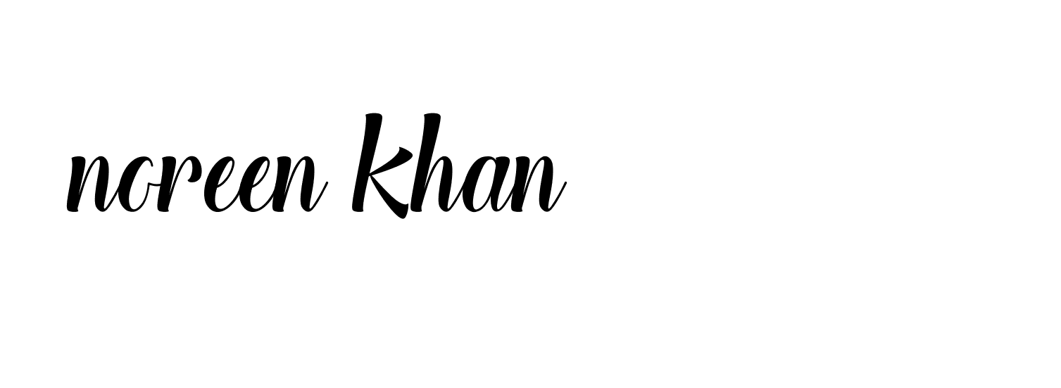 Signature of noreen-khan