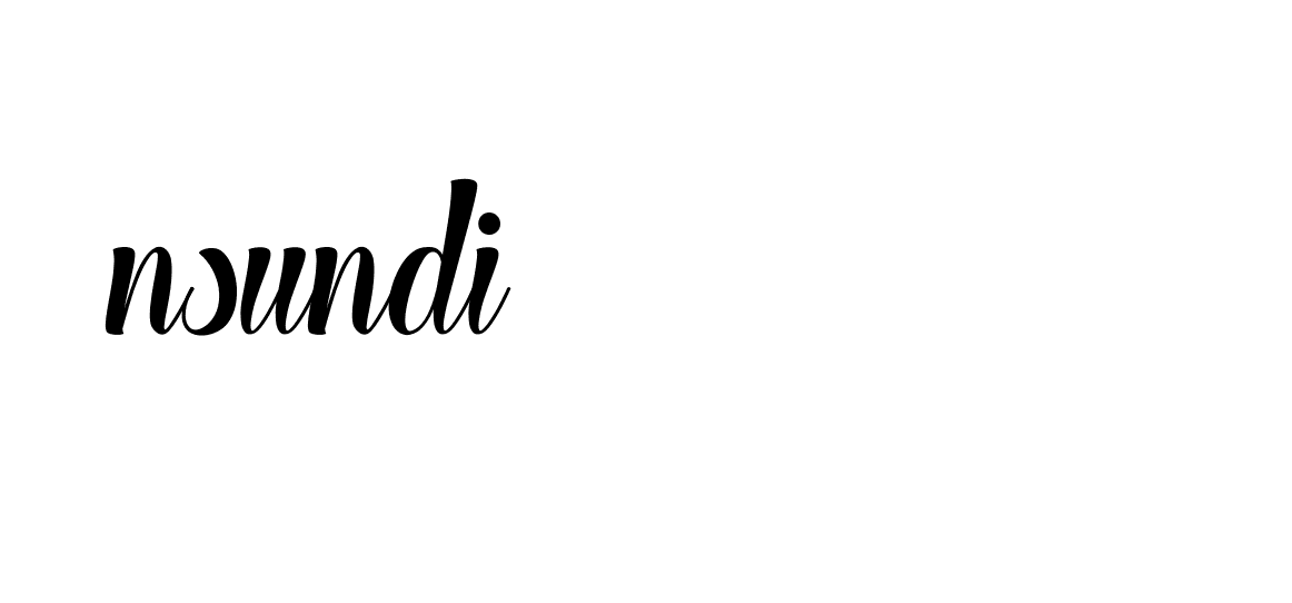 Signature of nsundi