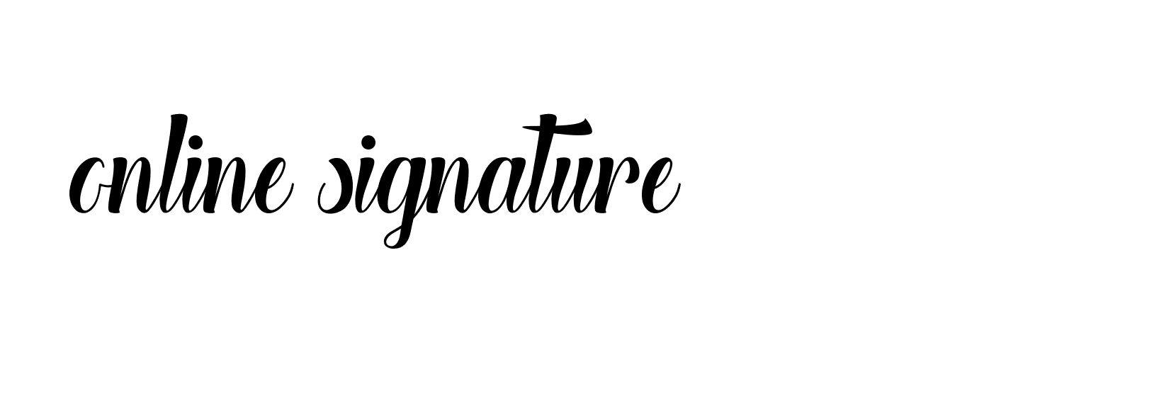 Signature of online-signature