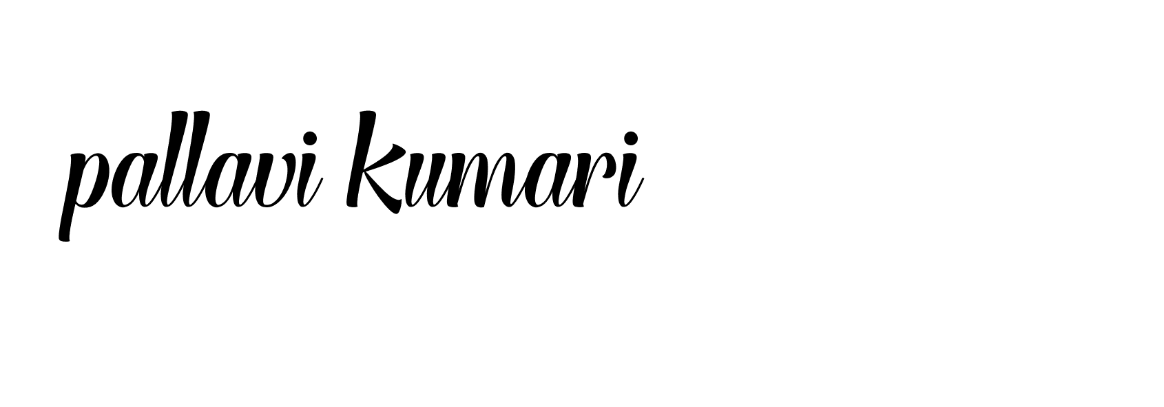 Signature of pallavi-kumari-