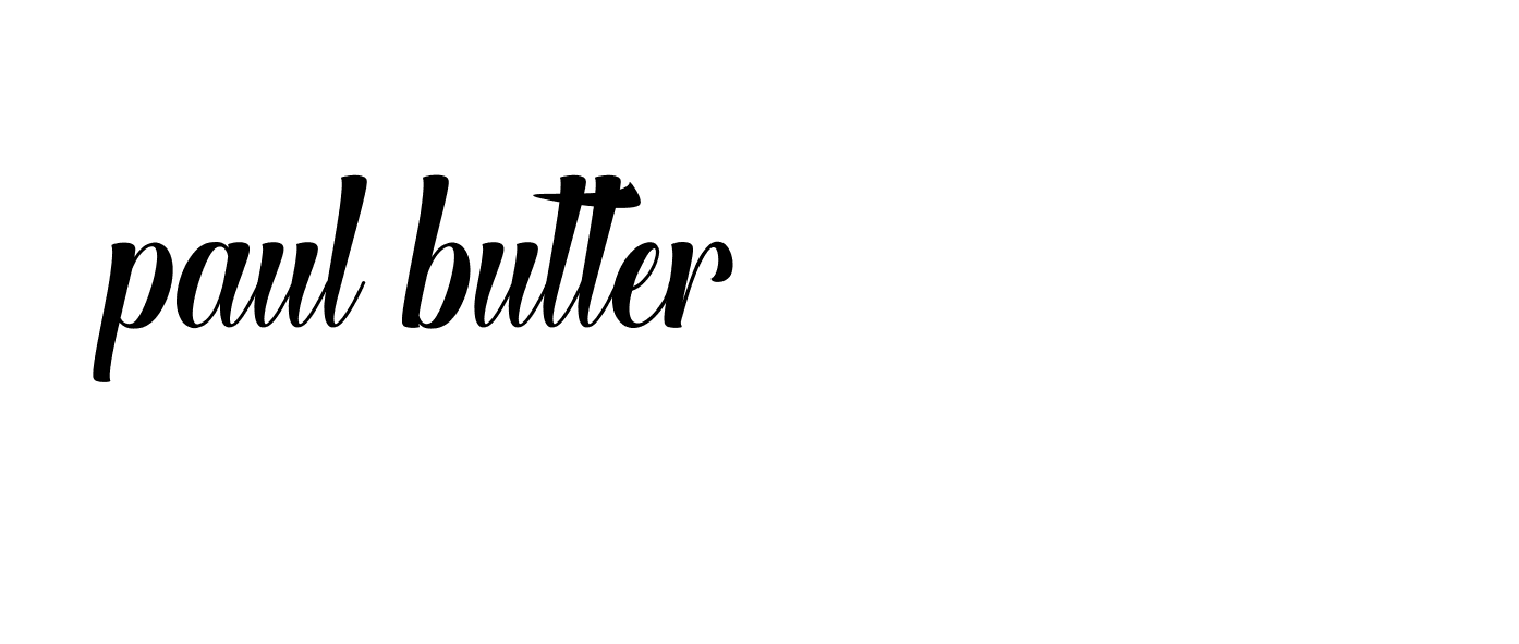 Signature of paul-butler