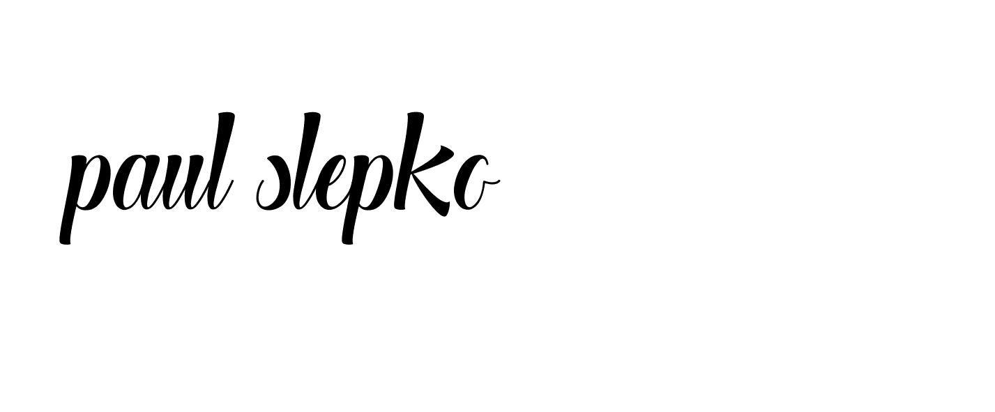 Signature of paul-slepko