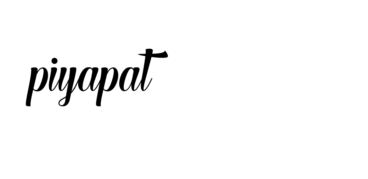 Signature of piyapat