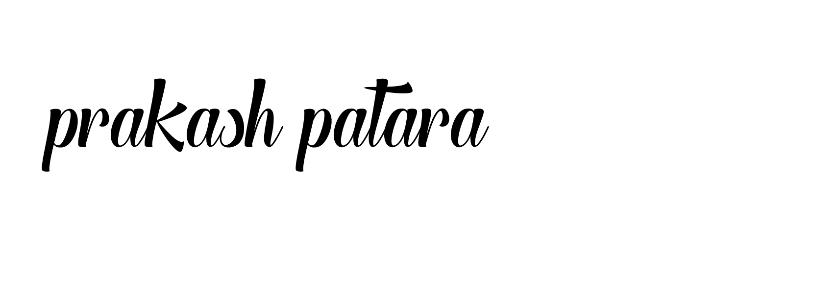 Signature of prakash-patara