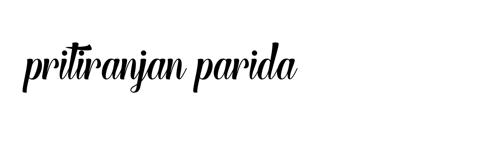 Signature of pritiranjan-parida