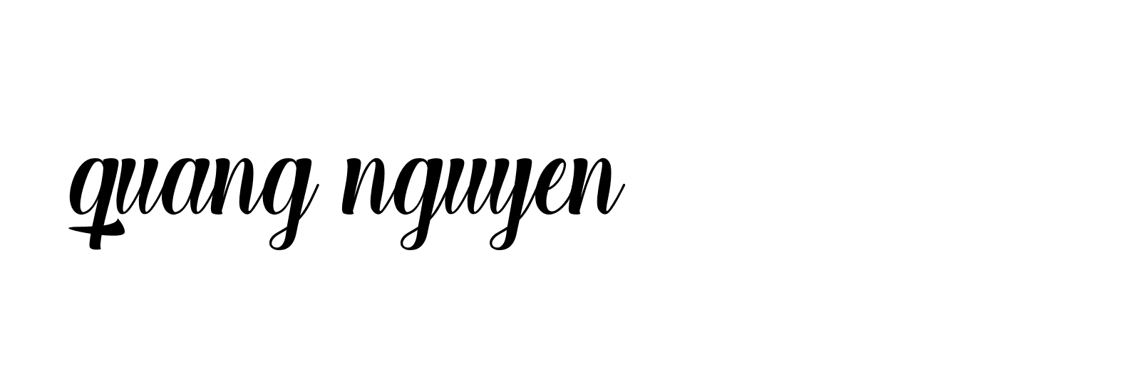 Signature of quang-nguyen