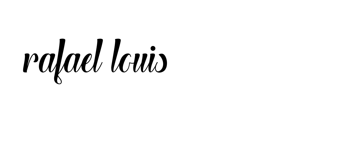 Signature of rafael-louis