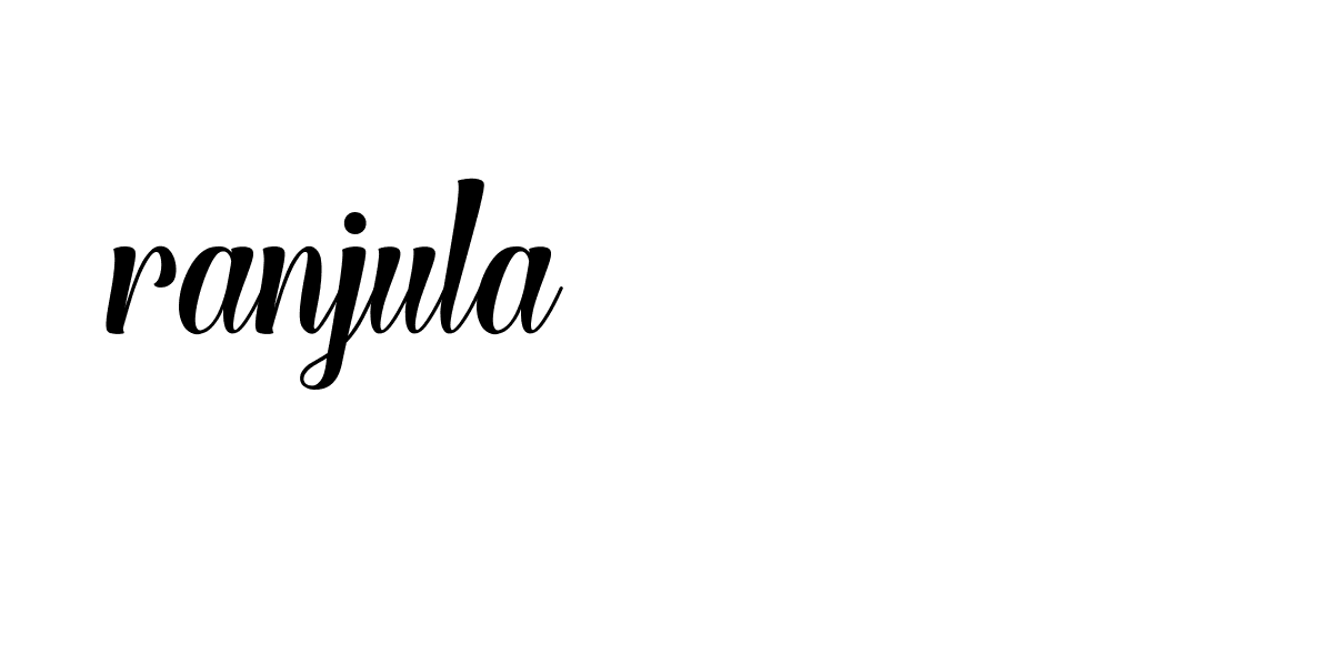 Signature of ranjula