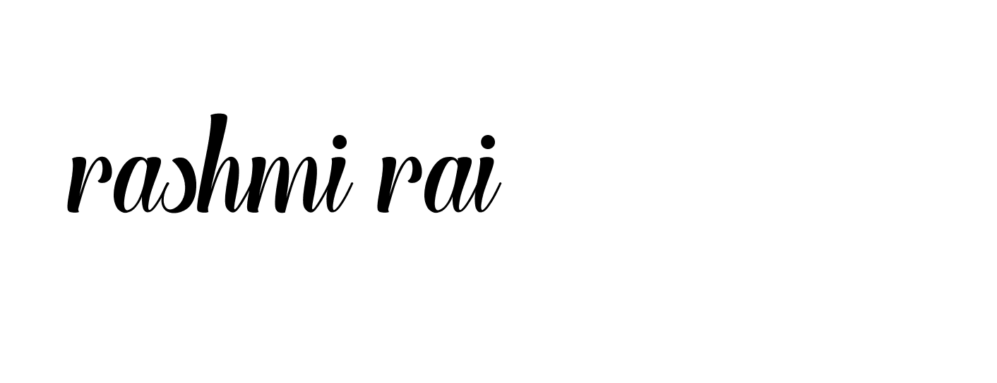 Signature of rashmi-rai