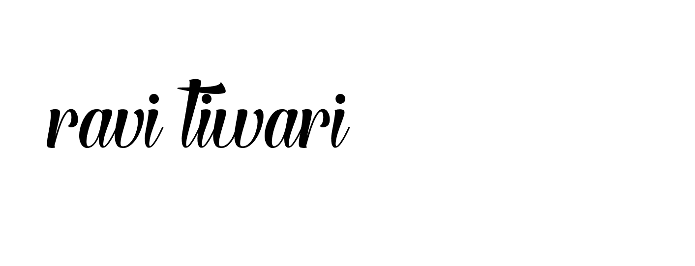 Signature of ravi-tiwari