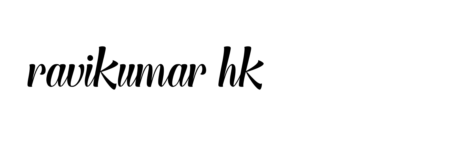 Signature of ravikumar-hk