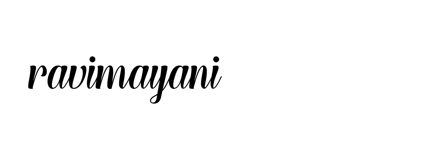 Signature of ravimayani