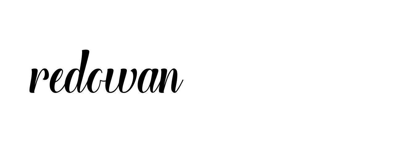 Signature of redowan