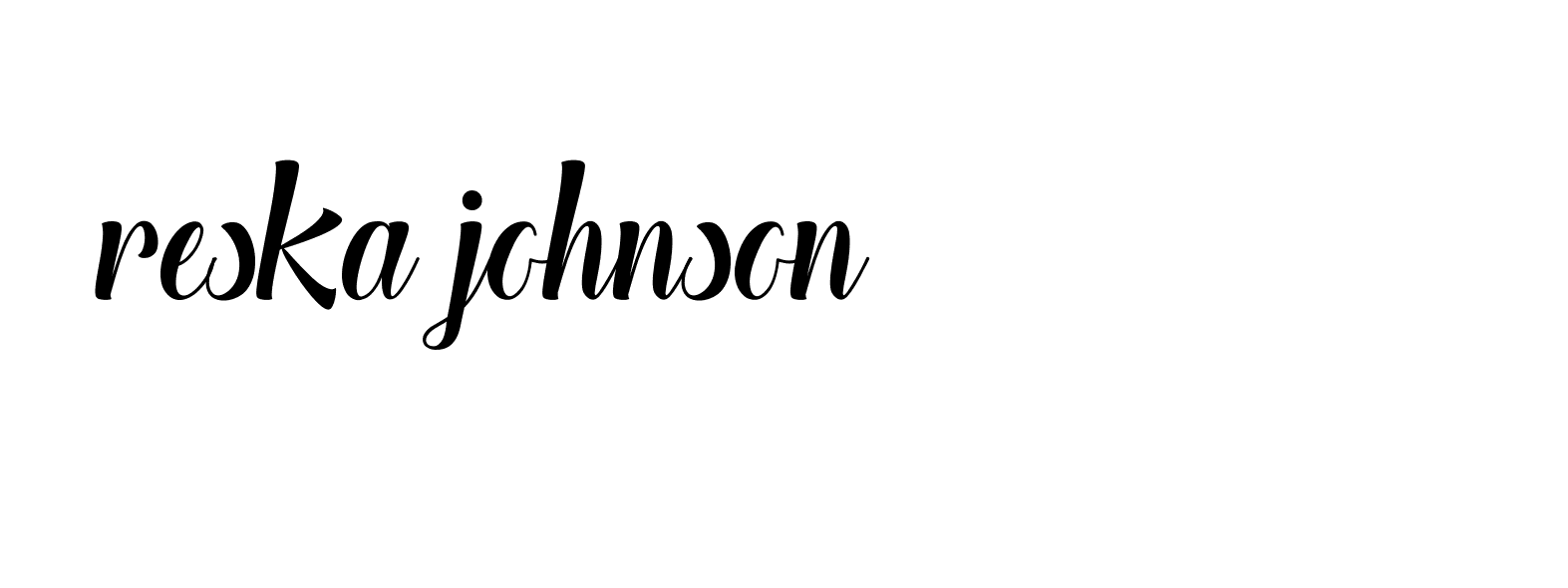 Signature of reska-johnson