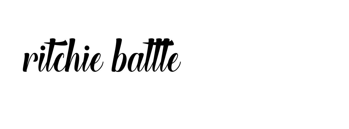 Signature of ritchie-battle